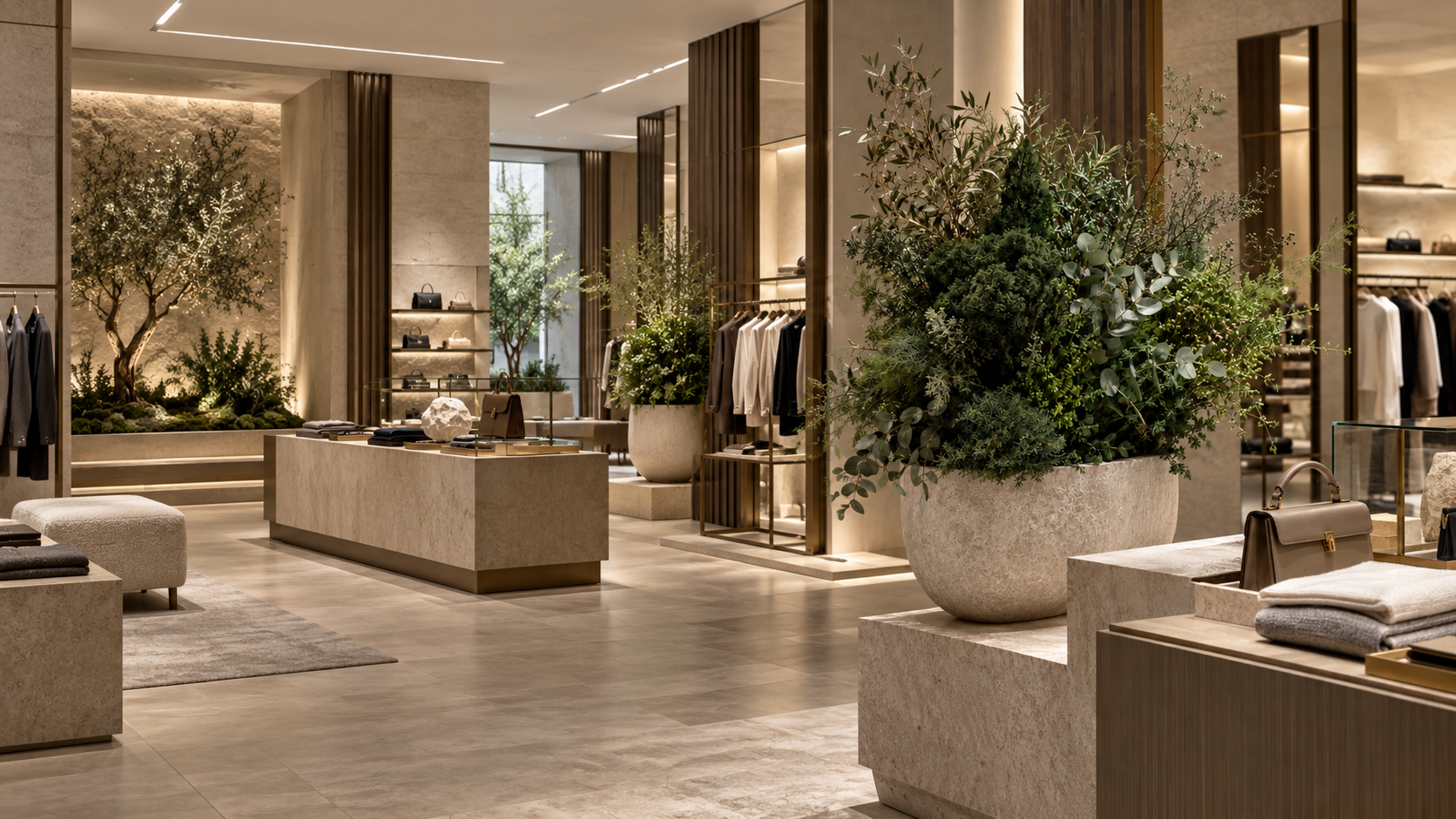 Artificial and Preserved Plants for Retail Displays